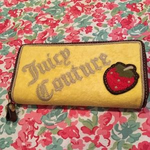 Yellow Juicy Couture Wallet
